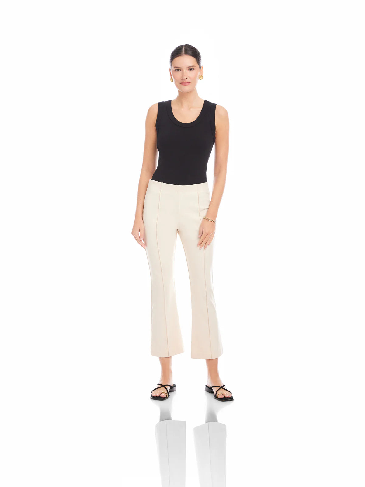 SIGOURNEY PINTUCK PANTS