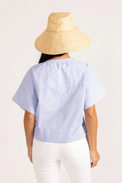 London Top in Diamond Stripe