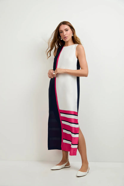 Trina Turk Moderna Linee Midi Dress