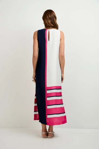 Trina Turk Moderna Linee Midi Dress