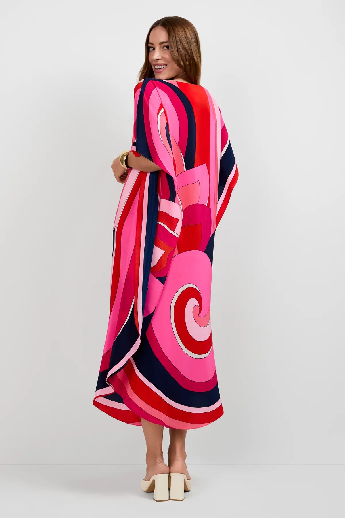 Trina Turk Jalani Maxi Caftan Dress