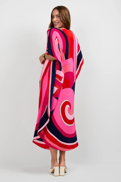 Trina Turk Jalani Maxi Caftan Dress
