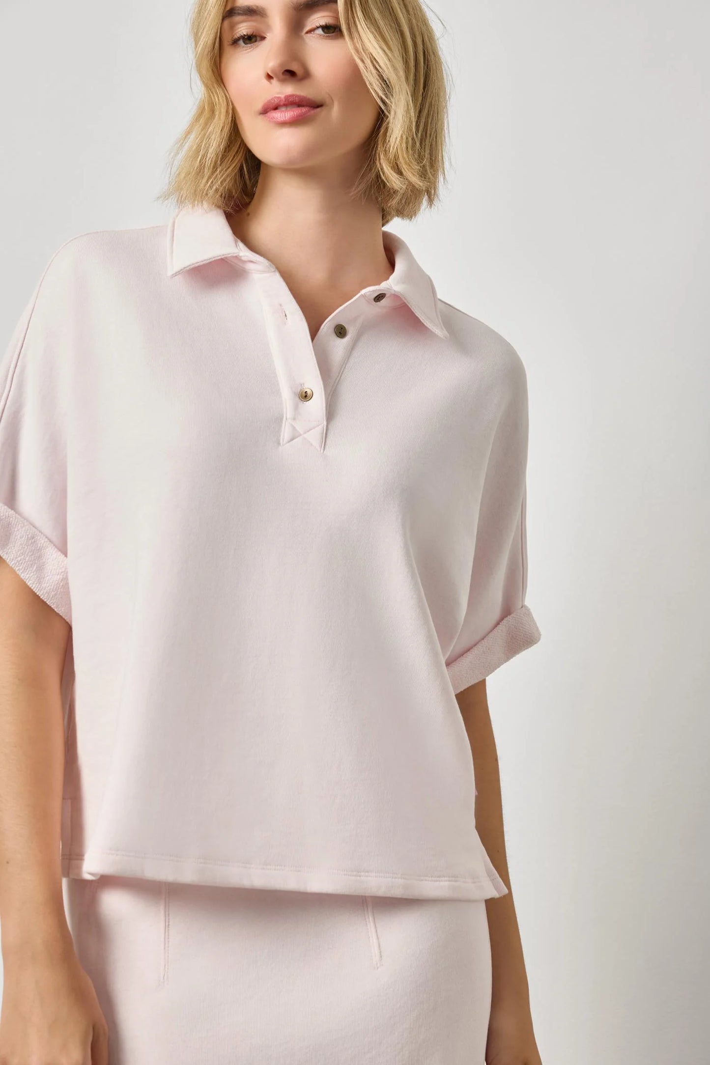 Oversized Terry Polo