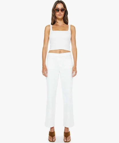 MOTHER DENIM Patch Pocket Maven Ankle