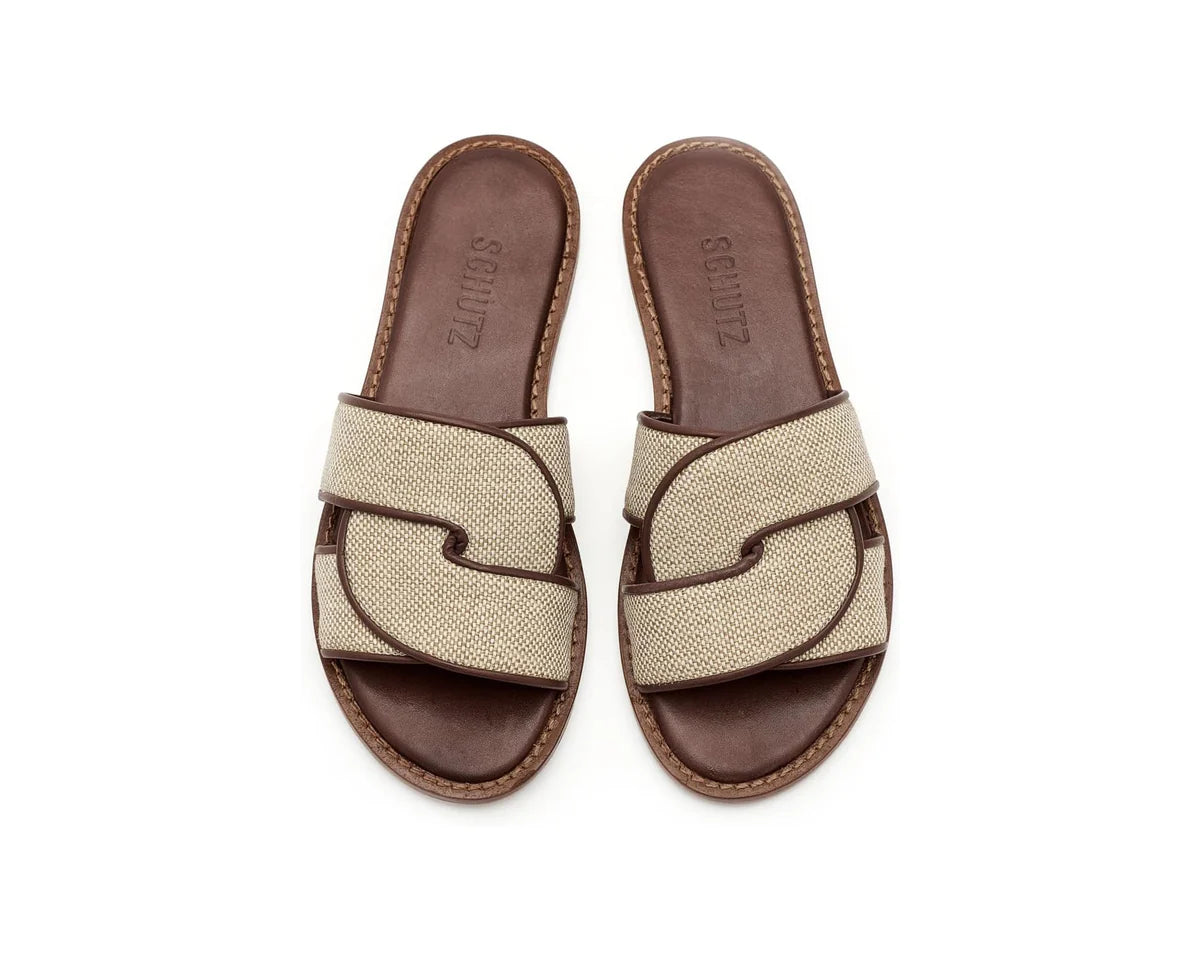 RITA FLAT - NATURAL BROWN