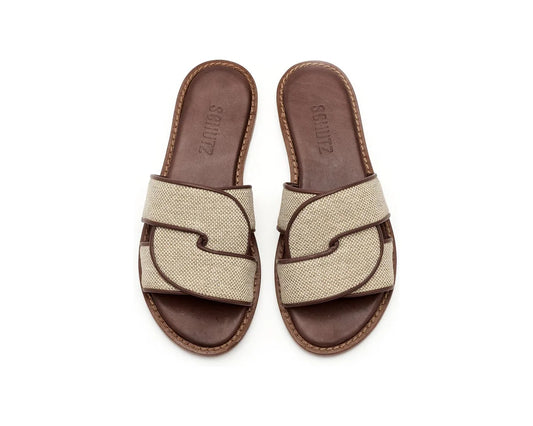RITA FLAT - NATURAL BROWN
