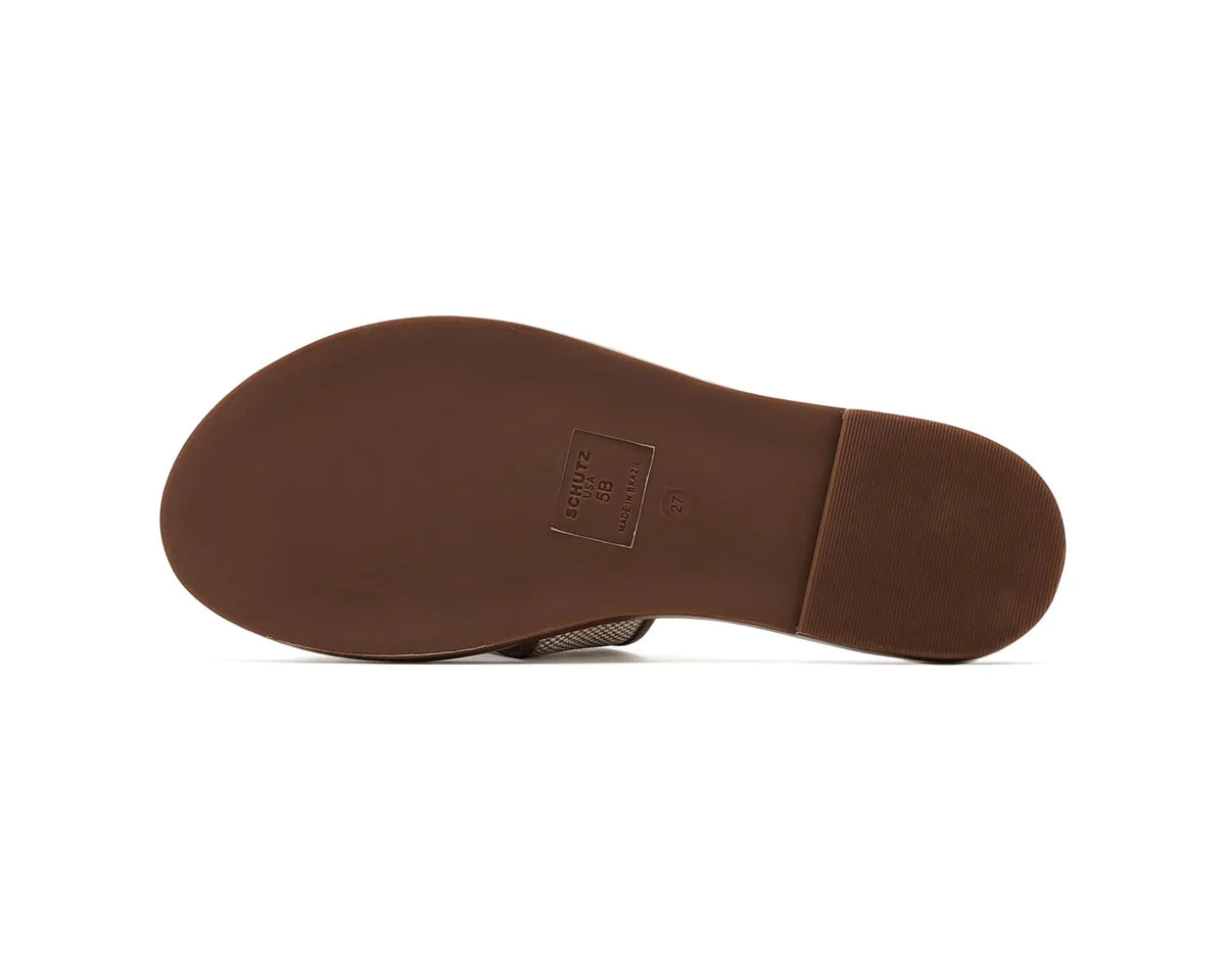 RITA FLAT - NATURAL BROWN