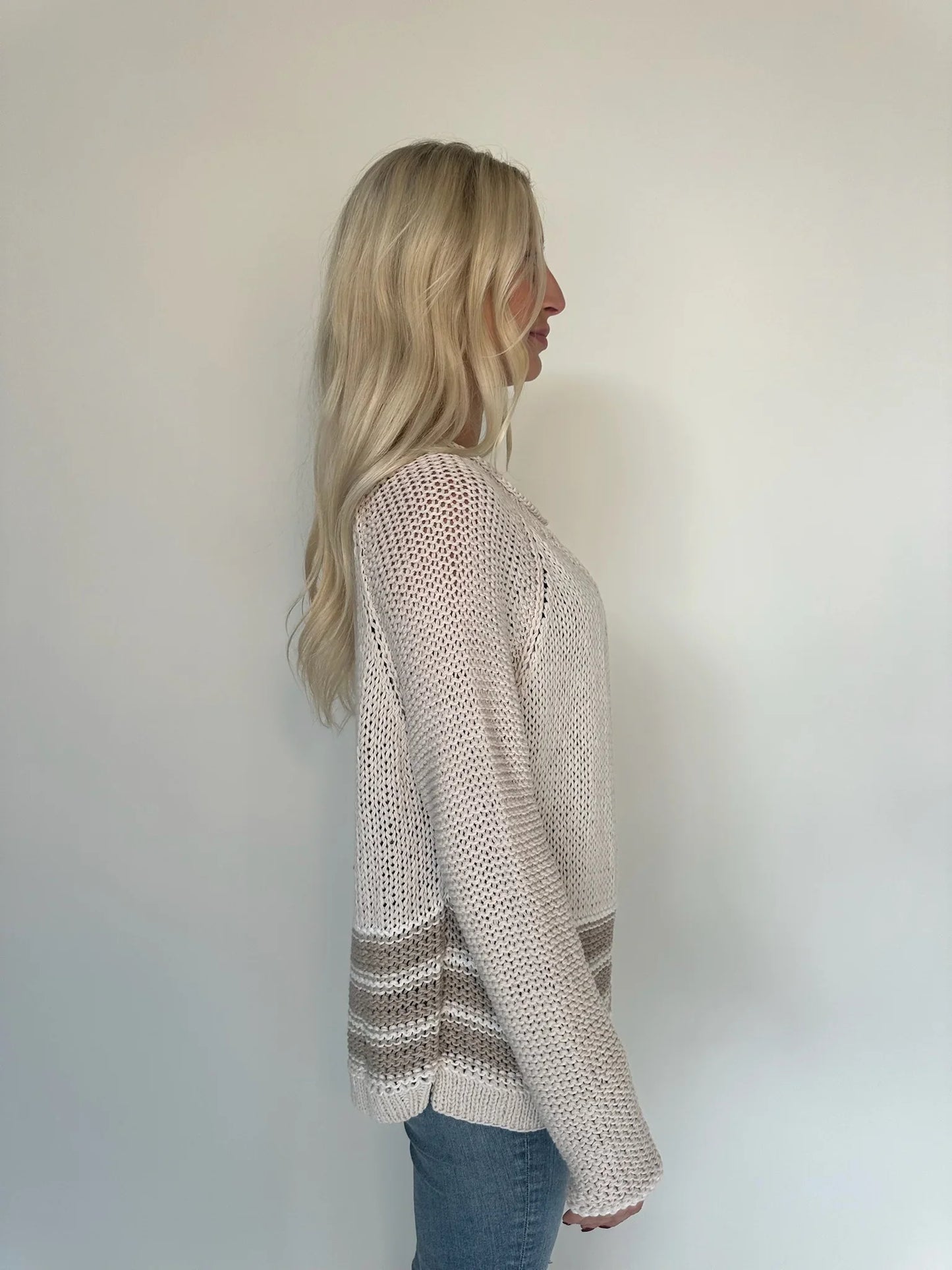 Wooden Ships Sunrise Chunky Cardigan