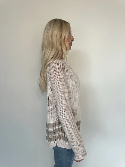 Wooden Ships Sunrise Chunky Cardigan