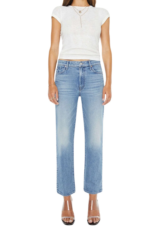 Mother Denim The Kick It Ankle in Birds Gone Wild