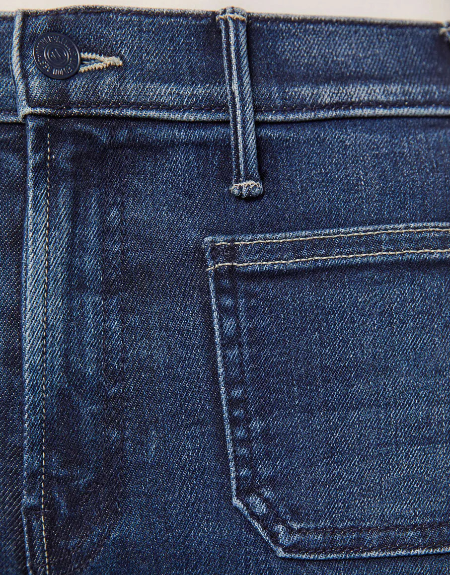 MOTHER DENIM Patch Pocket Insider Flood You’re a Riot