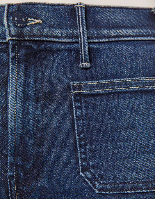 MOTHER DENIM Patch Pocket Insider Flood You’re a Riot