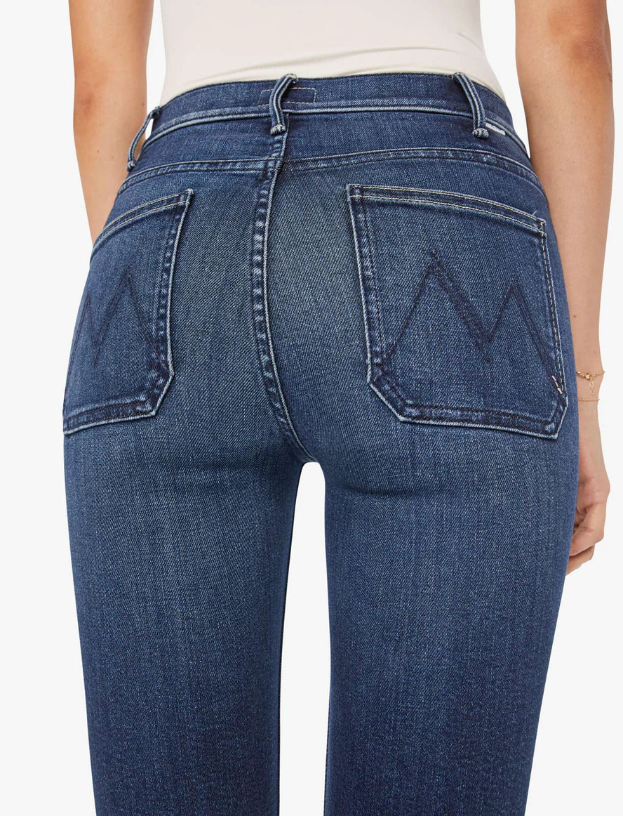 MOTHER DENIM Patch Pocket Insider Flood You’re a Riot