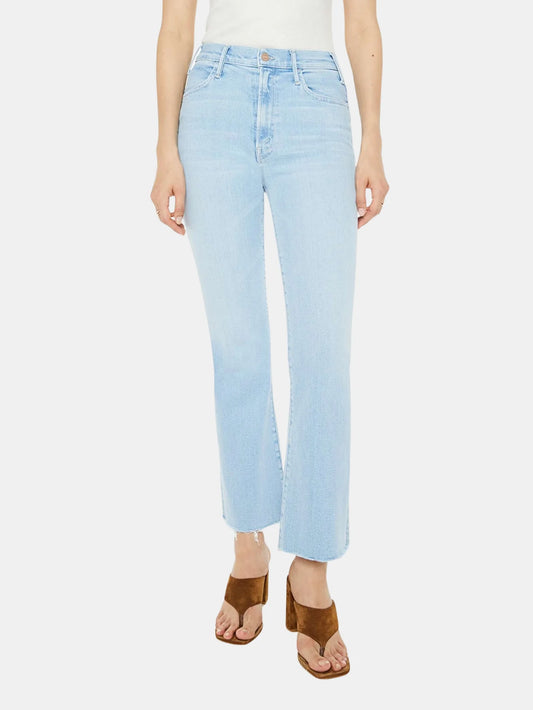 MOTHER DENIM Hustler Ankle Fray - Ball’s in Your Court