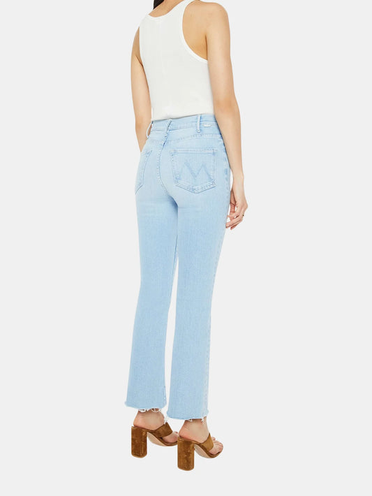 MOTHER DENIM Hustler Ankle Fray - Ball’s in Your Court