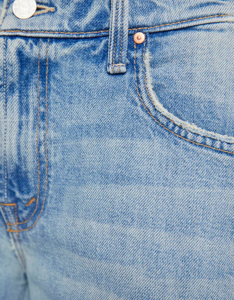 MOTHER DENIM Rambler Zip Skimp - I Confess