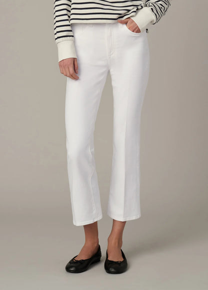Joe’s Jeans The Callie Cropped Bootcut - in white
