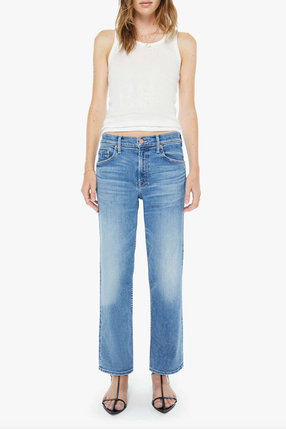 MOTHER DENIM Newbie Ankle - Float my Boat
