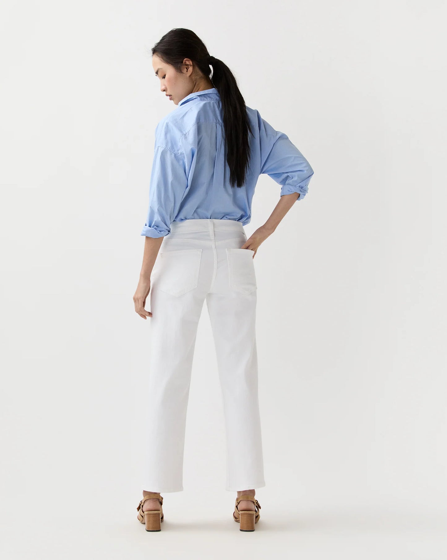 MOTHER DENIM Newbie Ankle - Fairest of Them All