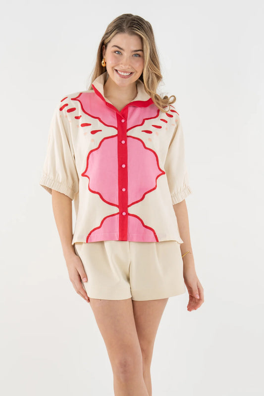 Emily McCarthy Bonny Top - Pink Palace