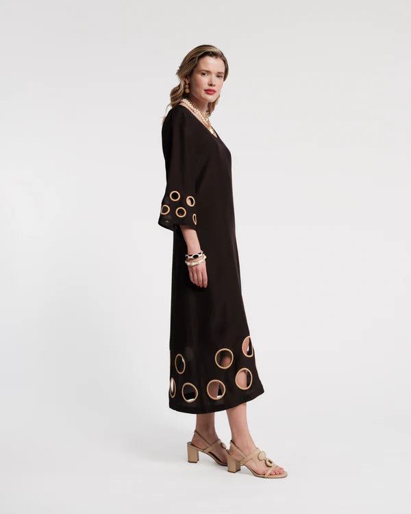 FRANCES VALENTINE  Faye Cut Out Maxi Dress