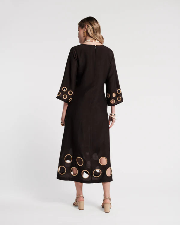 FRANCES VALENTINE  Faye Cut Out Maxi Dress