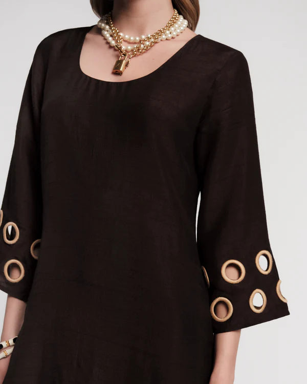FRANCES VALENTINE  Faye Cut Out Maxi Dress