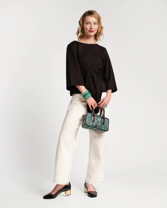 FRANCES VALENTINE Whitney Wrap Top