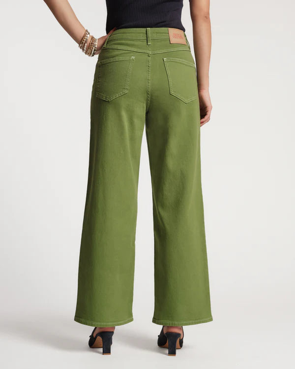 FRANCES VALENTINE  Ace Jean Stretch Denim - GREEN