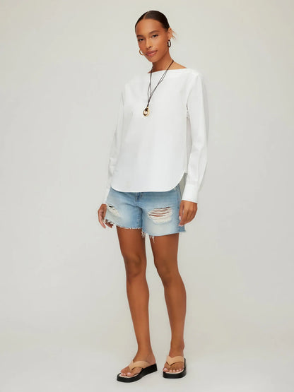 FIFTEEN TWENTY Elyse Boatneck Top