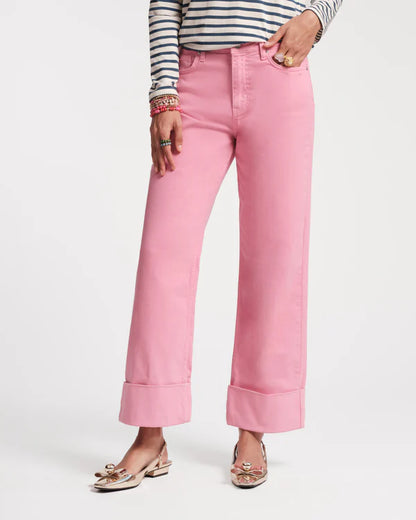 FRANCES VALENTINE Smarty Cuffed Jean