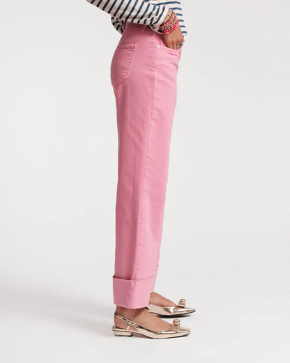 FRANCES VALENTINE Smarty Cuffed Jean