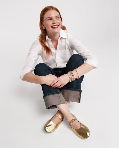 FRANCES VALENTINE Smarty Cuffed Jean