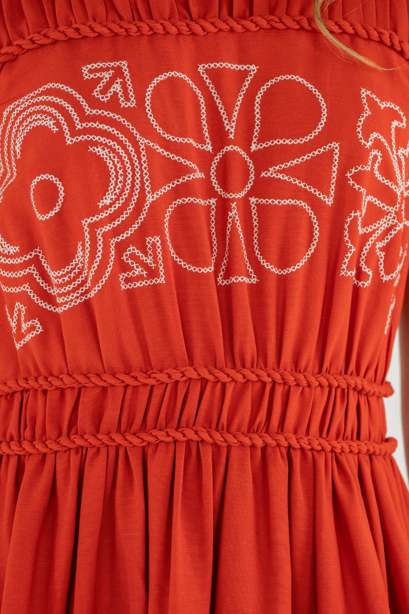 Emily McCarthy Sorrento Dress - Rossa