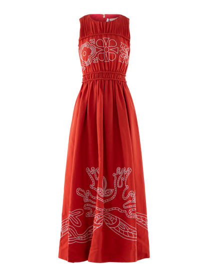 Emily McCarthy Sorrento Dress - Rossa
