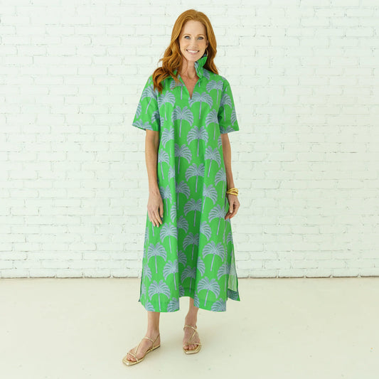 caryn lawn Georgia Dress - Palm