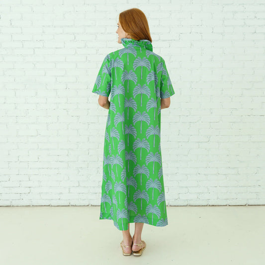 caryn lawn Georgia Dress - Palm