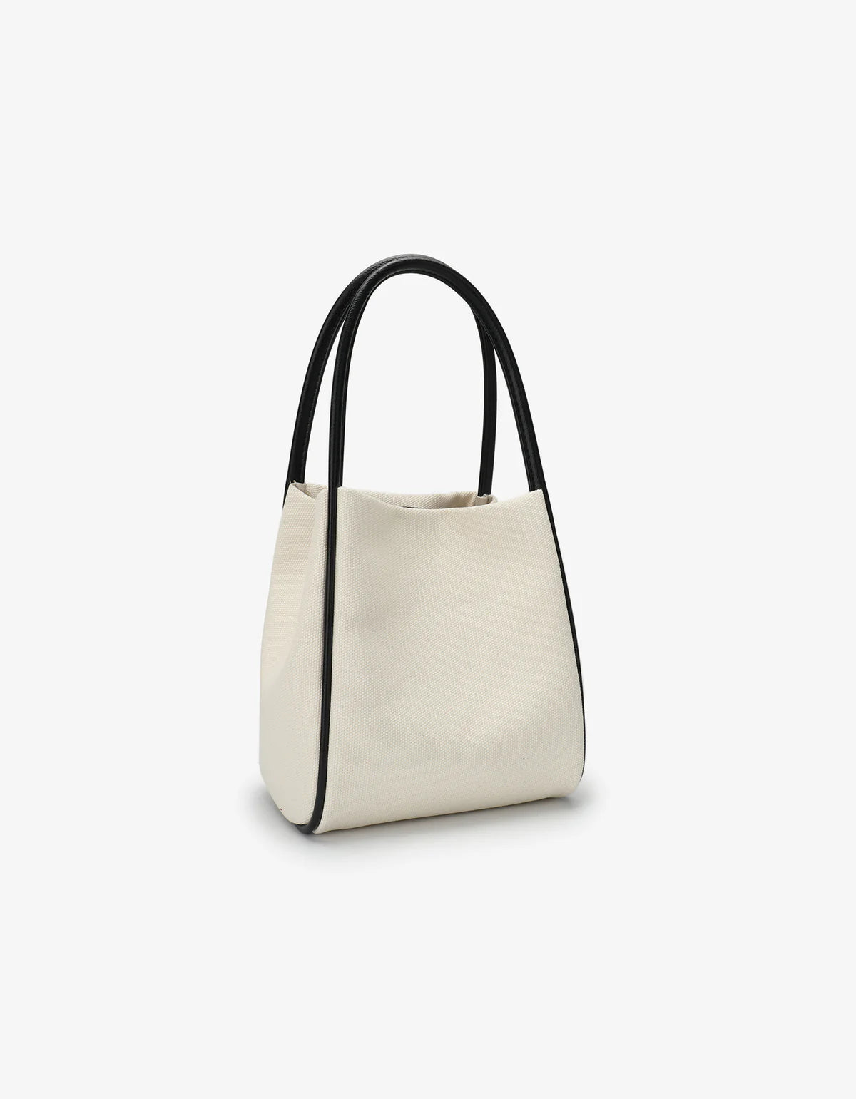 REMI/REID HOLLACE MINI TOTE CANVAS CONTRAST PIPING