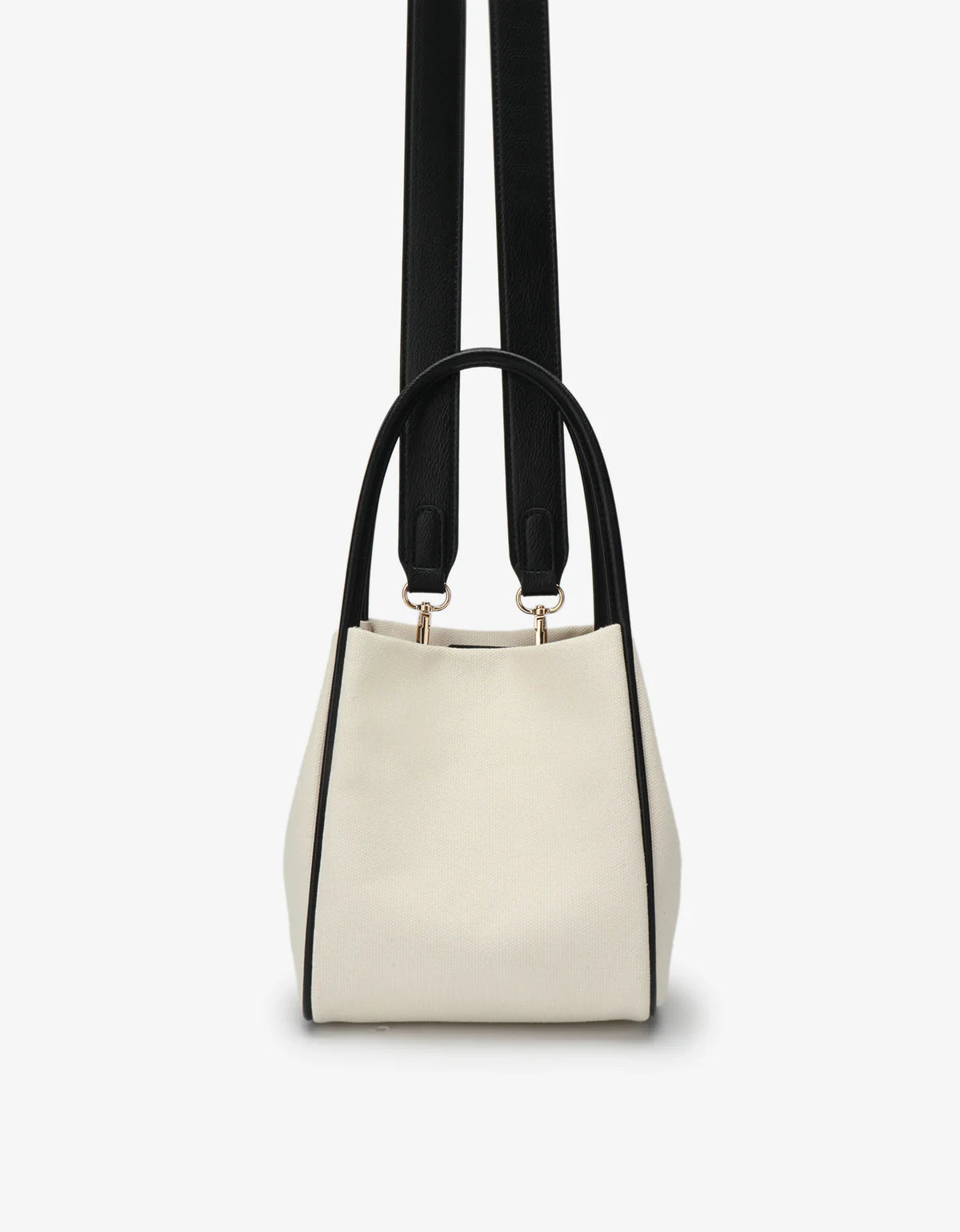 REMI/REID HOLLACE MINI TOTE CANVAS CONTRAST PIPING