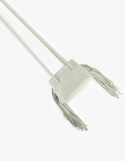 REMI/REMI NOE FRINGE FAUX SUEDE SHORT