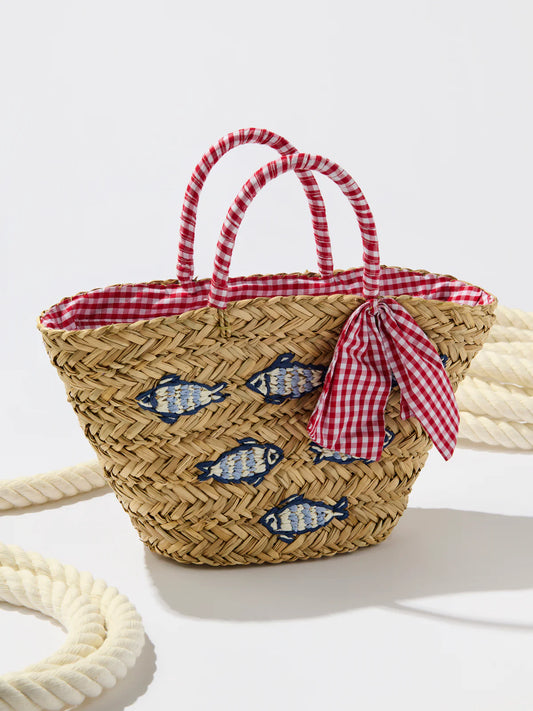 SHIRALEAH Marseille Tote, Natural