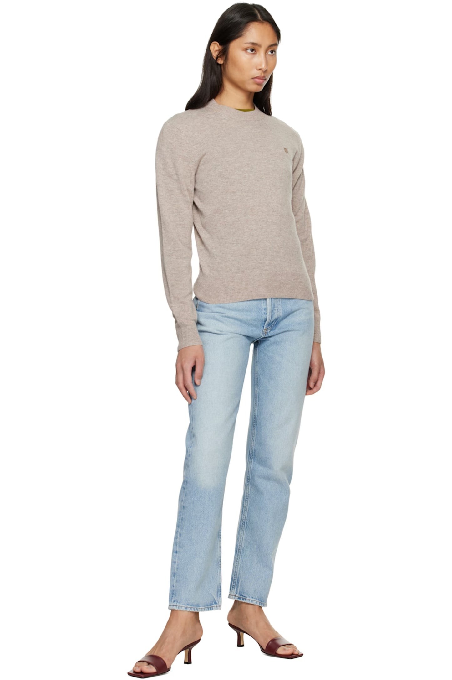 AGOLDE 90's Pinch Waist High Rise Straight Jeans in Addition