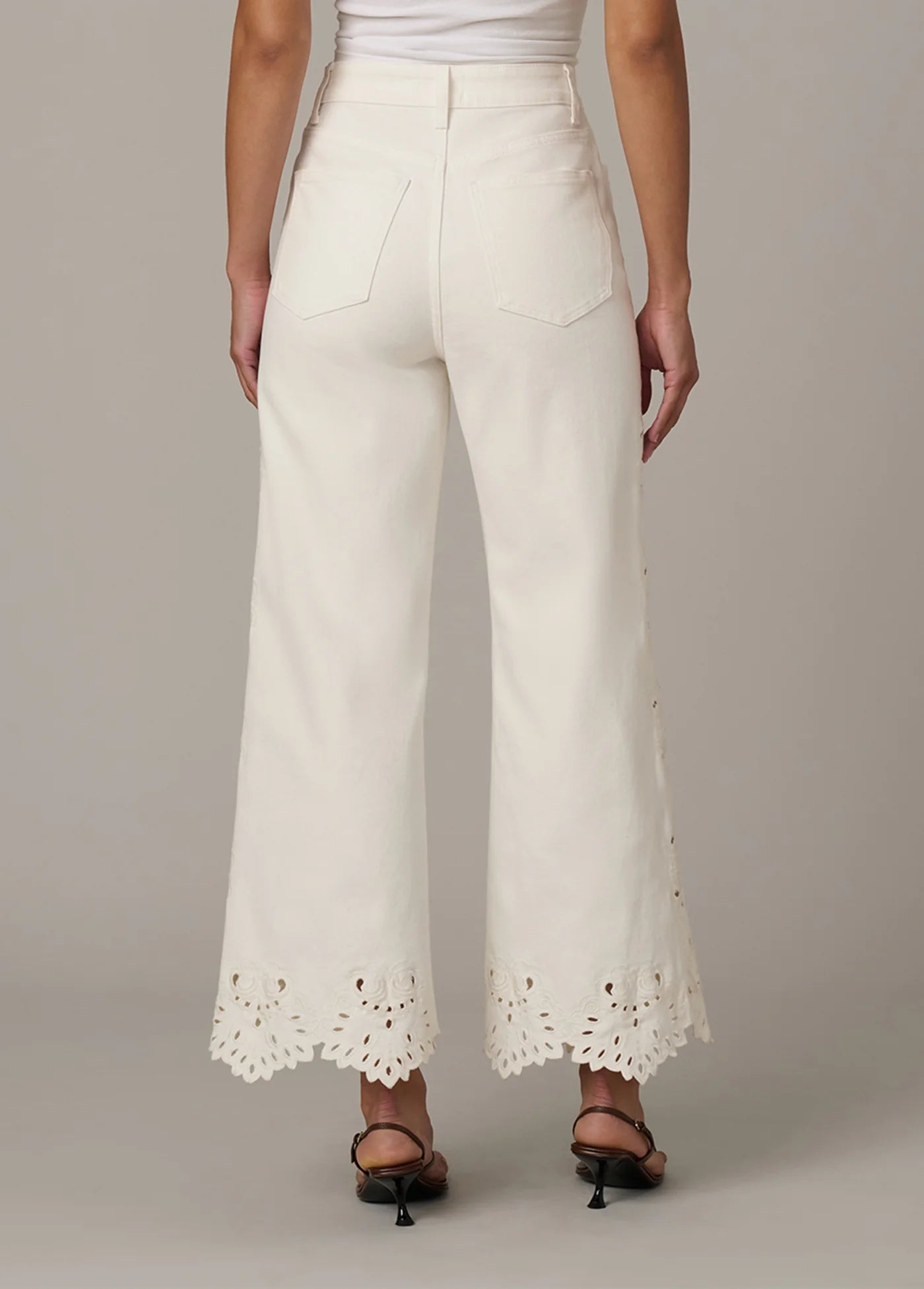 JOE’S THE MIA WITH BRODERIE
HIGH RISE WIDE LEG ANKLE