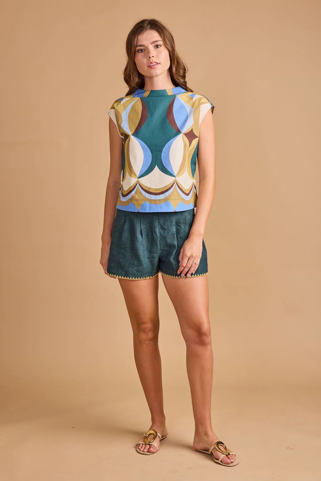 Thomas & Lourdes - Sadie Top in Pottery