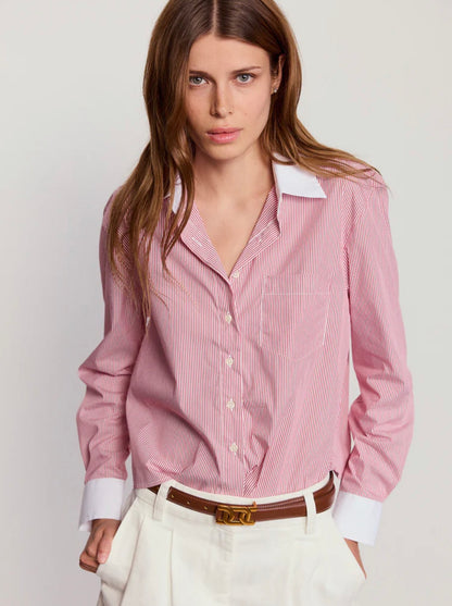 THE SHIRT by ROCHELLE BEHRENS - Long Sleeve Boxy Crop