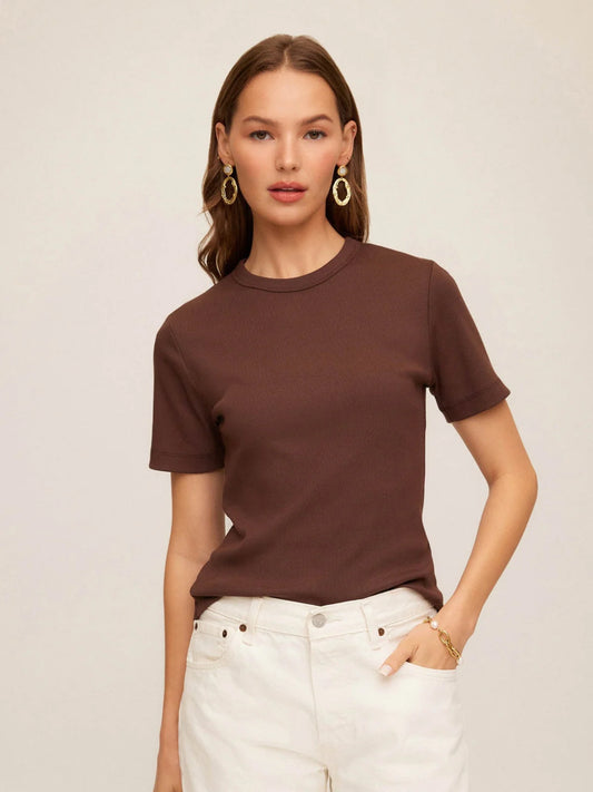 Fifteen Twenty Mandy Short Sleeve Top