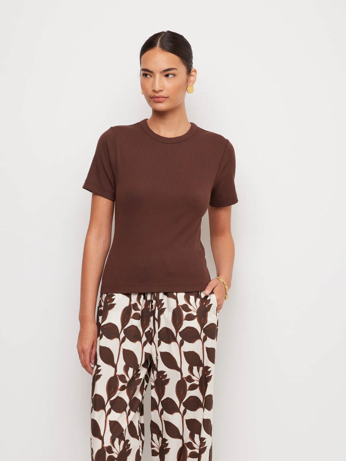 Fifteen Twenty Mandy Short Sleeve Top