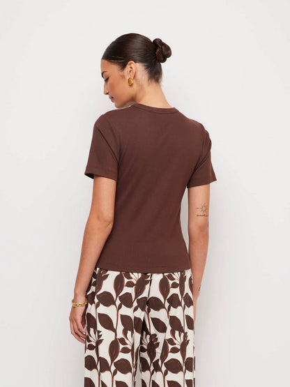 Fifteen Twenty Mandy Short Sleeve Top