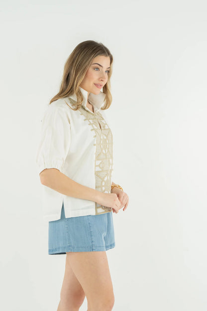 Emily McCarthy Poppy Top - Trellis