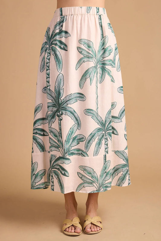 Double A Marisol Skirt - Palms